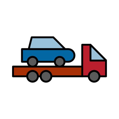 Shipping Truck Generic Outline Color Icon