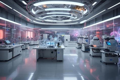 Premium Photo Ai Driven Scientific Discovery Lab