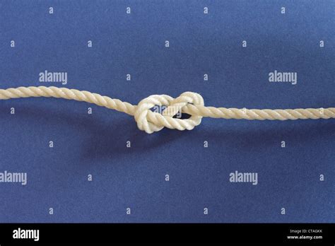 Figure Eight Knot Stock Photo Alamy