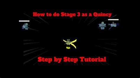 How To Do Stage 3 As A Quincy Type Soul Youtube