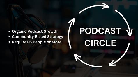 Grow Your Podcast With A Podcast Circle How To Grow Podcasts With A