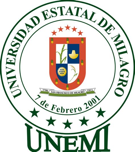 Logos Rates Universidad Estatal De Milagro UNEMI Logo