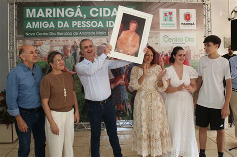 Maring Inaugura Novo Centro Dia Da Pessoa Idosa Distin O