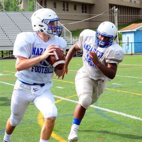 Nazareth Football Team Practice The Morning Call