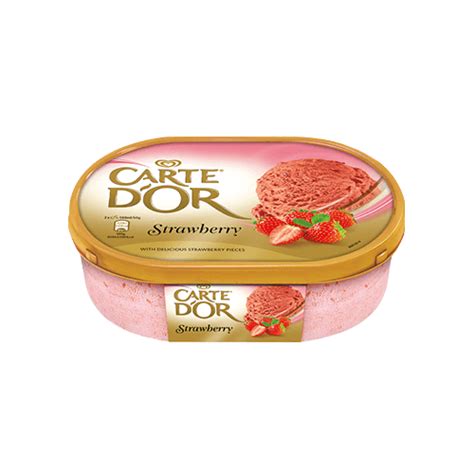 Wall S Carte D Or Strawberry Uk Frozen Food