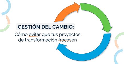 Gestión del Cambio Cómo evitar que tus proyectos de transformación