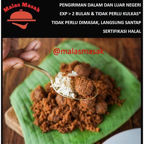 Jual Rendang Tumbuk By Rendang Gadih Asli Payakumbuh Shopee Indonesia