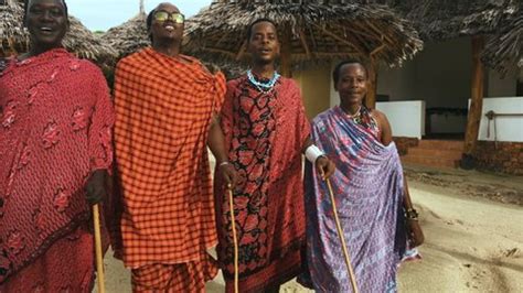 Masai Tribe Dances Their National African Stock Footage Video (100% ...