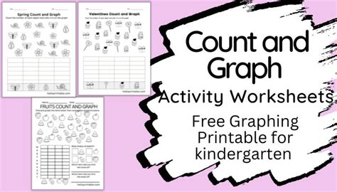 Graph Practice Worksheets For Kindergarten