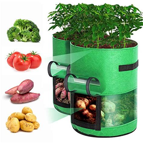 Grow Bags - Plant Potatoes, Vegetables, Tomatoes, and More - Yinz Buy