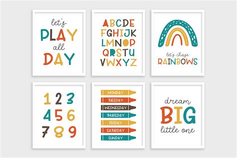 Kids Wall Art Nursery Wall Art Graphic By Designstudioteti · Creative