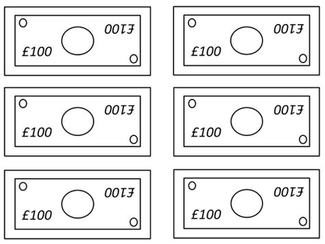 Money Template | Teaching Resources