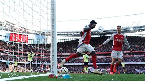 Arsenal Boss Mikel Arteta Lauds Bukayo Saka After Match Winning Display