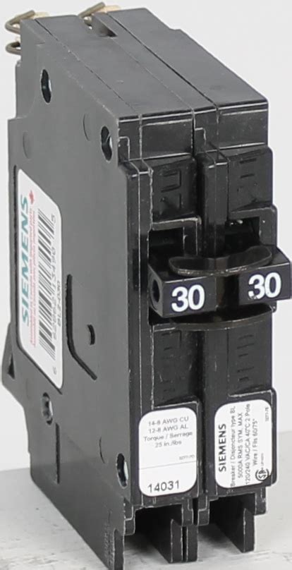 Circuit Breakers Bl2b030 U Distributeck Electric