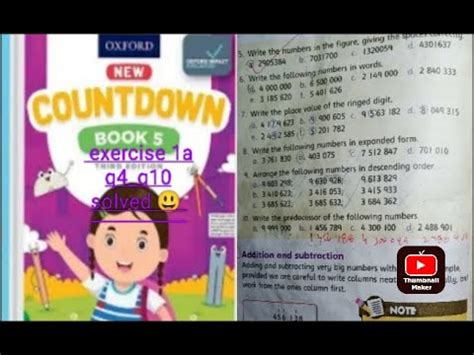 Oxford New Countdown Book Third Edition Chapter Exercise A