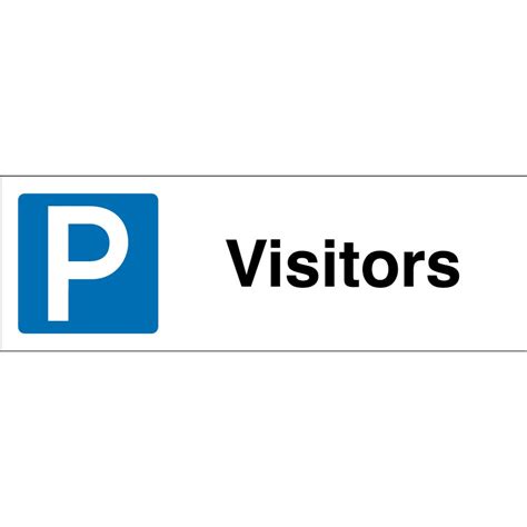 Visitors Parking Signs - from Key Signs UK