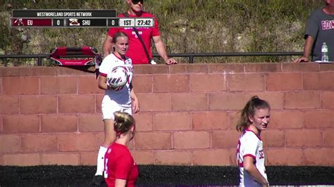 Edinboro At Seton Hill Women Soccer WestmorelandSports1