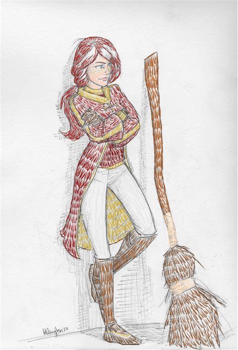 Ginny Weasley By Burdge Bug By Yazziiee On DeviantArt