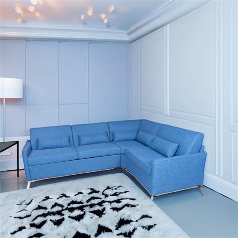 Customized Huayang Fabric Sofa Functional Foldable Bedroom Living Room
