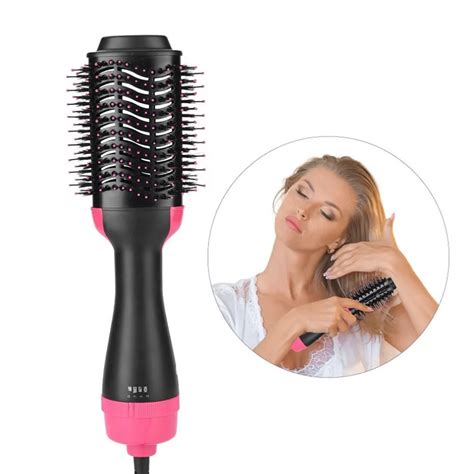 Hot Air Brush Styler And Dryer One Step Hair Dryer Volumizer Negative Ion Generator Hair