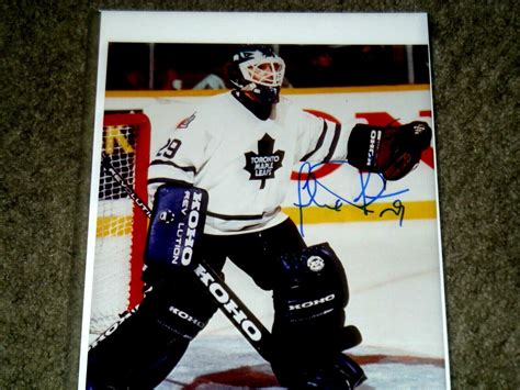 Felix Potvin Autographed Toronto Maple Leafs 8x10 Photo Coa Ebay