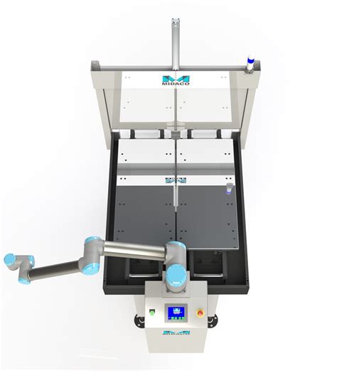 Midaco Automatic Pallet Changer Modified For Ur10 Robotcobot Midaco Blog