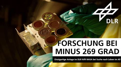 Forschung Bei Minus 269 Grad Einzigartige Anlage Im DLR Hilft NASA Bei