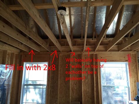 Raising Ceiling Joists In Garage Shelly Lighting