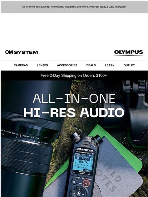 Olympus Just Announced LS P5 Linear PCM Recorder Milled