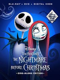 The Nightmare Before Christmas Blu-ray (Disney Movie Club Exclusive)