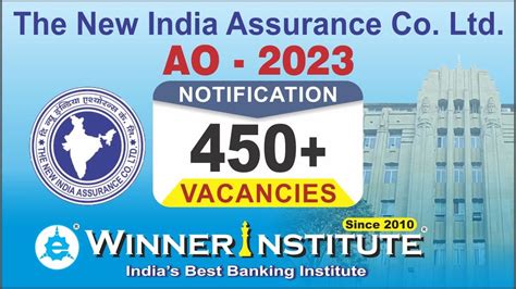 NIACL AO Notification 2023 80 000 Salary Exam Pattern Expert