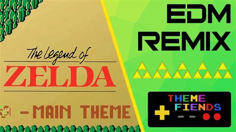 The Legend Of Zelda Main Theme Edm Remix Youtube