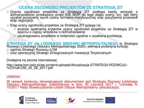 Zgodno Projektu Ze Strategi Zit Konkurs Nr Rpld Ip Ppt Pobierz