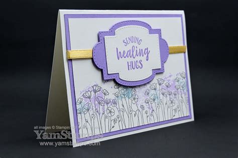 DIY Get Well Soon Card | Yamstamps.com - Linda's Stamping Blog