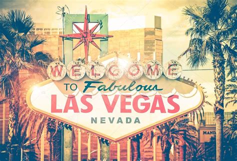 Vintage Las Vegas Photo — Stock Photo © welcomia #52801273