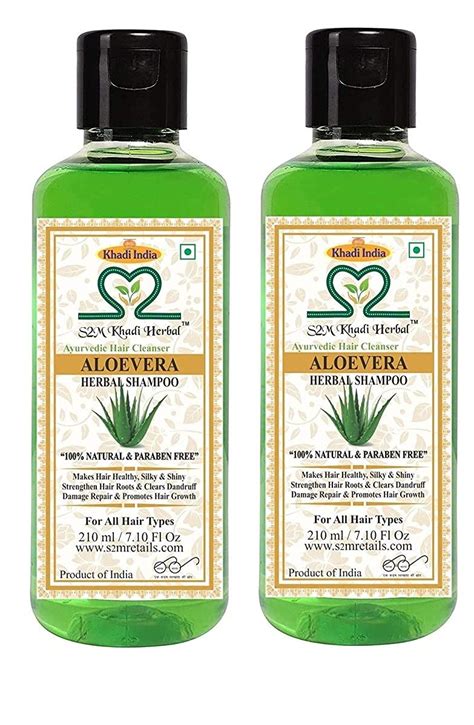 Buy Khadi Alovera Herbal Shampoo Ml Combo Pack Of Online At Low