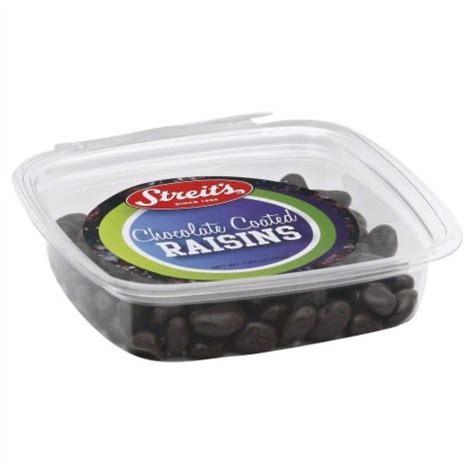 Streit S Chocolate Covered Raisins 6 54 Oz Kroger