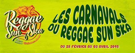 Les Carnavals Du Reggae Sun Ska 2016