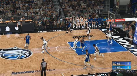 Nba 2k20 Orlando Magic Vs Golden State Warriors Gameplay Ps4 Hd