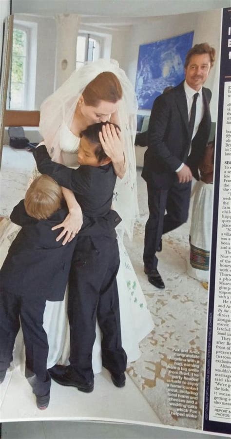 More Angelina Jolie Brad Pitt wedding photos|Lainey Gossip ...