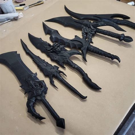 Solo Leveling Dagger Kamish Wrath 3D Printed Kit - Etsy Hong Kong