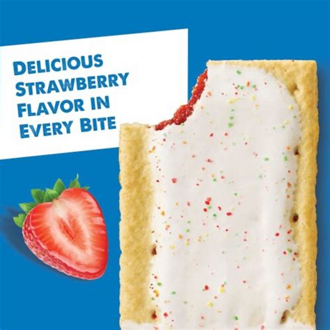 Pop Tarts Frosted Strawberry Breakfast Toaster Pastries Pack Of 2 2