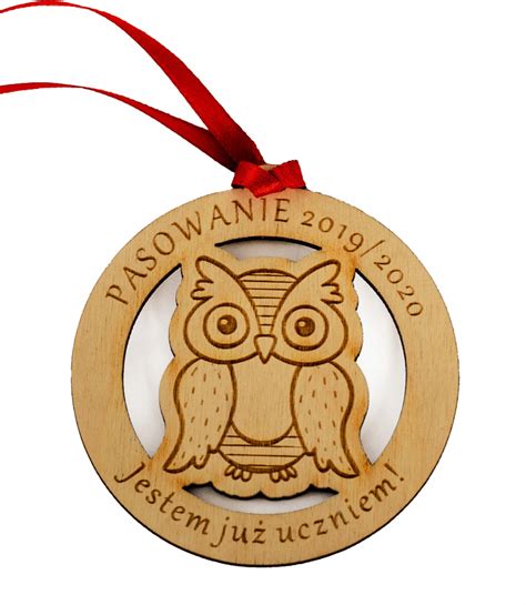 Medal Drewniany Pasowanie Na Ucznia Szko A Medal Cena Opinie