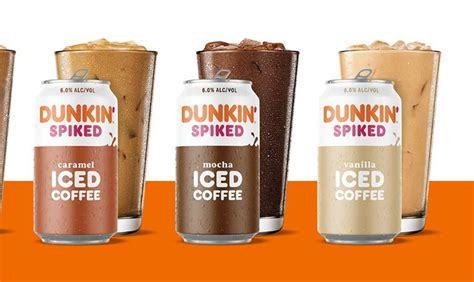 Drunkin Donuts Dunkin Spiked Will Soon Release Canned Hard Iced