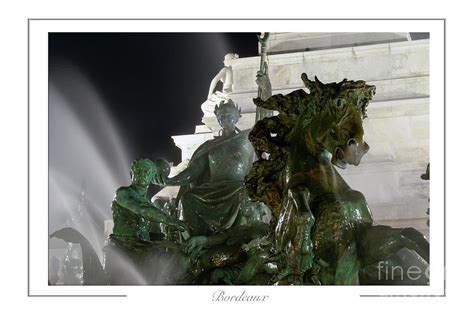 Bordeaux France Fontaine Des Girondins Photograph By Richard Wareham