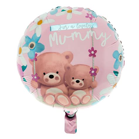 Buy Hugs Bear Mummy Balloon Bouquet Delivered Inflated For Gbp 19 99 Card Factory Uk