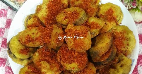 Resep Terong Goreng Tepung Kobe Tabur Bon Cabe Oleh Lanjarsih Mama