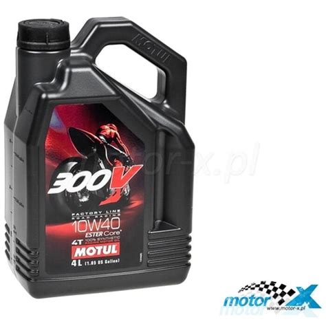 Motor Oil Motul 300V Factory Line Synthetic Racing 4T 10W40 4L