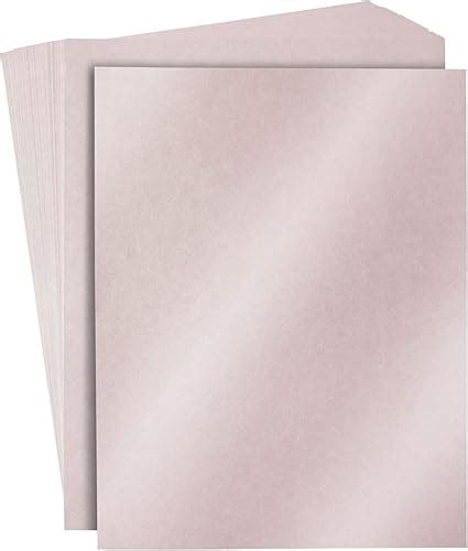 Mauve Metallic Paper 48 Pack Shimmer Papers Double Sided Laser