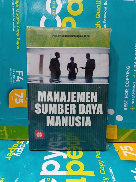 BUKU MANAJEMEN SUMBER DAYA MANUSIA BY PROF DR SONDANG P SIAGIAN